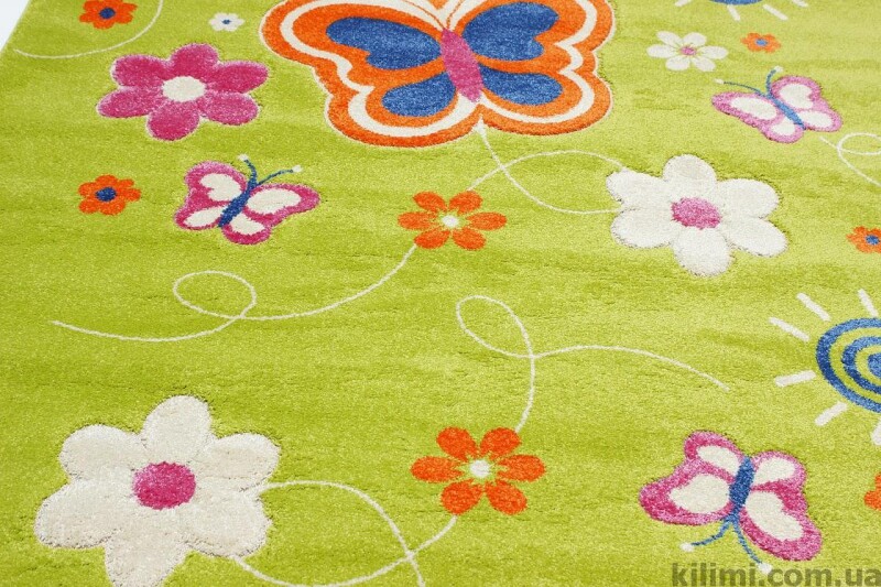 Дитячий килим Fulya 8C66 green